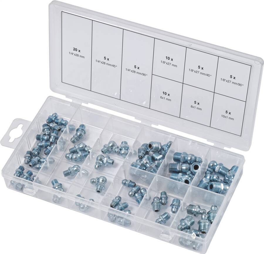 Schmiernippel-Sortiment 70-tlg. 82633-0