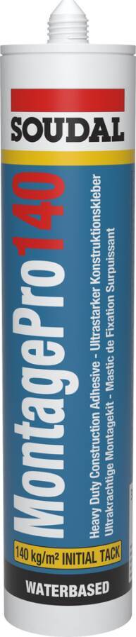Montagekleber Pro 140 112129 Farbe weiß Gebindeart Kartusche Inhalt 310 ml-0
