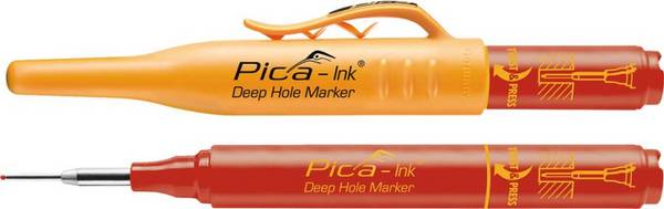 Tieflochmarker PICA 150/40 Farbe rot Strichstärke 1,5 mm