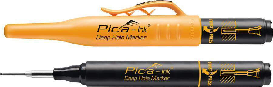 Tieflochmarker PICA 150/46 Farbe schwarz Strichstärke 1,5 mm-0