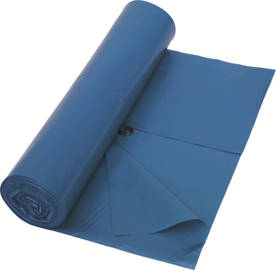 Kunststoffsack Premium 89655 Farbe blau Inhalt 240 l Breite 1200 mm Höhe 1200 mm Stärke 60 my Verpackung einzeln Eigensc-0