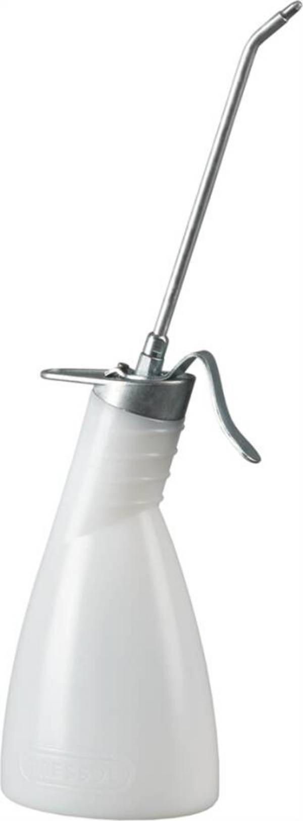 Ölspritzkanne mit Kunststoffbehälter 88109300 Inhalt 300 ml Ausführung Spritzrohr 165 mm starr