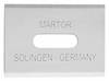 Ersatzklingen MARTOR 92.66 Typ / Nr. Industrieklinge Nr. 92 Eigenschaften zwei Schneiden mit vier scharfen Kanten (4-f