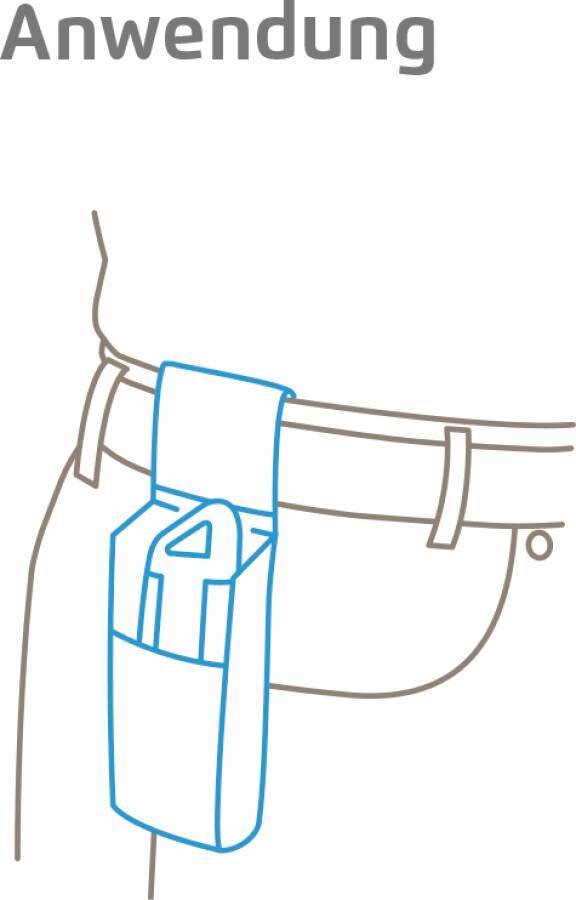Gürteltasche mit Clip 9921.08 Größe M passend für alle kleinen bis mittleren MARTOR-Messer Maße 215 x 60 x 28 mm Gewicht-3