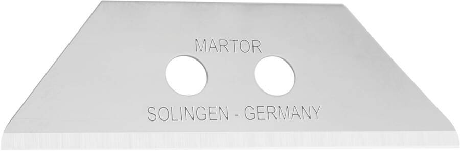 Ersatzklingen MARTOR 60099.70 Typ / Nr. Trapezklinge Nr. 60099, Stahl Eigenschaften eine Schneide mit zwei scharfen Ka-0