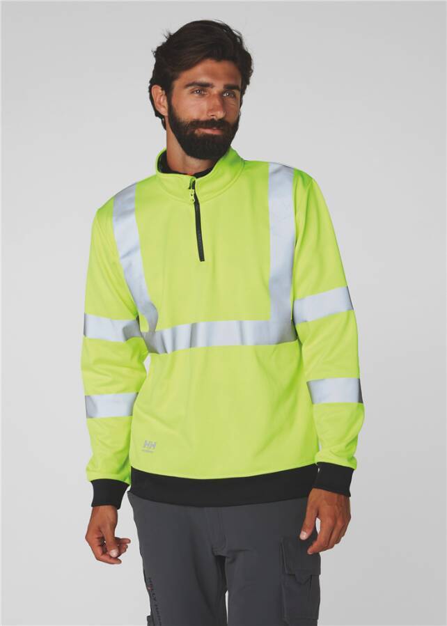 Warnschutz-Pullover ADDVIS Klasse 3* 79096_360-L Größe L Farbe warngelb-1