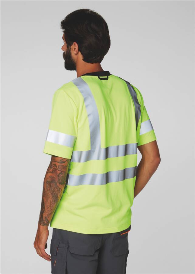 Warnschutz-T-Shirt ADDVIS Klasse 2 79092_360-XL Größe XL Farbe warngelb-3