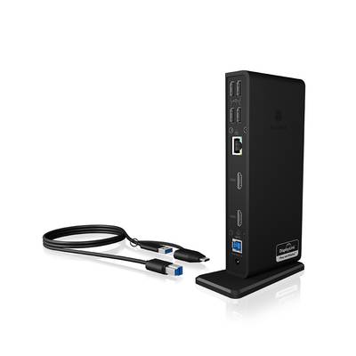 IB-DK2251AC, DisplayLink USB 3.0 Notebook DockingStation, 2x HDMI® bis zu 2K@60 Hz