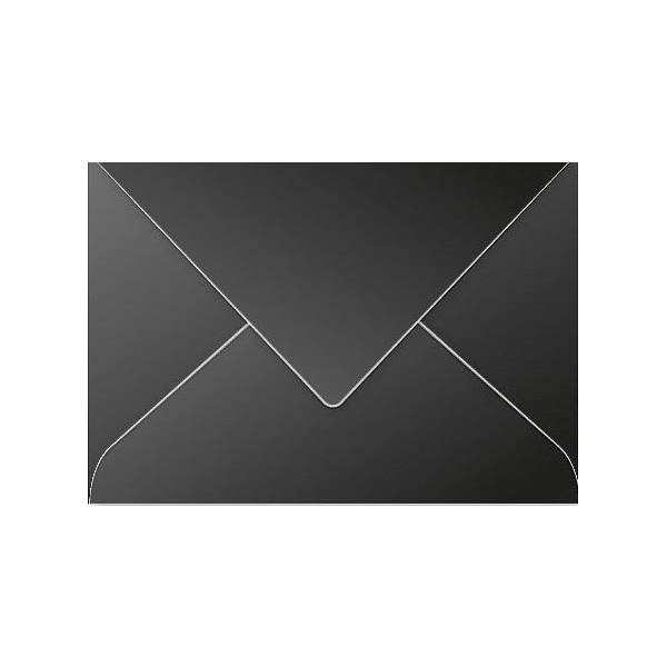 Briefumschlag Pollen C5 120g VE=20 Stück gummiert schwarz-0