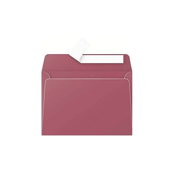 Briefumschlag Pollen C6 120g VE=20 Stück Haftklebung bordeaux-0