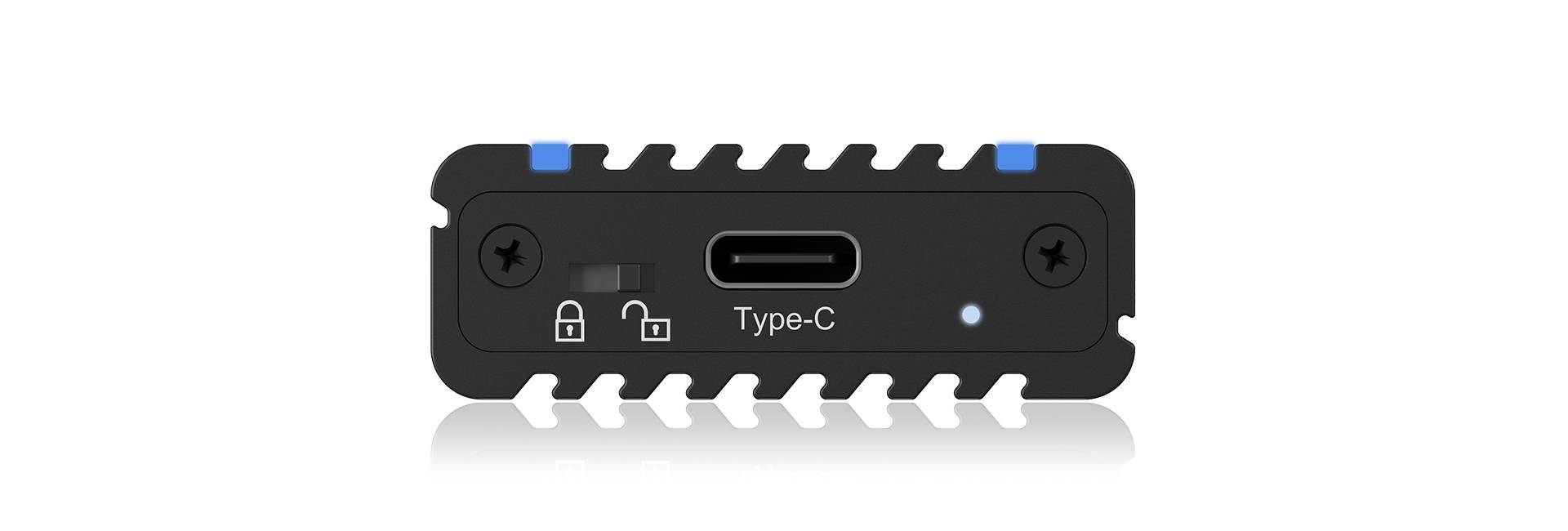 IB-1824ML-C31, Type-C® USB 3.1 (Gen 2) zu PCIe NVMe M.2 2230/2242 