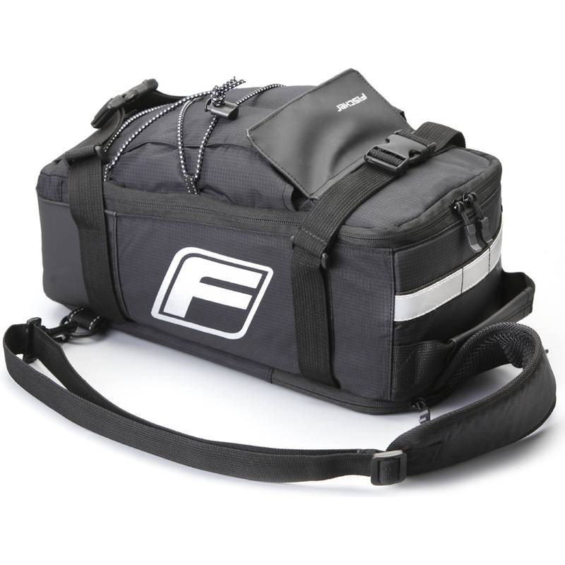 FISCHER Fahrrad-Gepäckträgertasche 2in1, schwarz-0