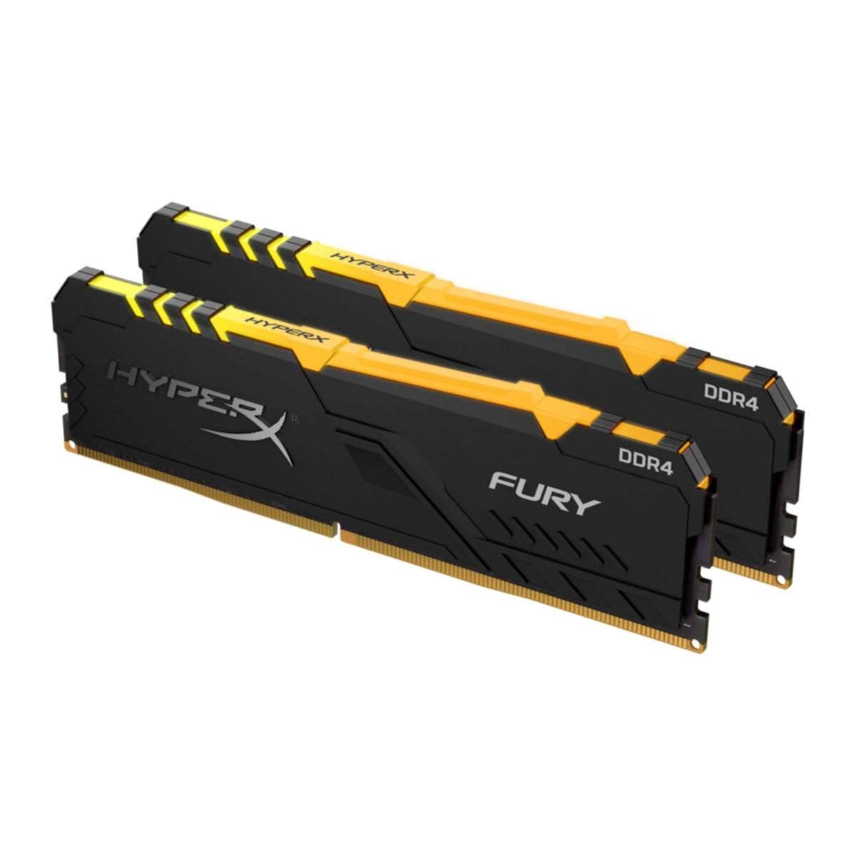 HX432C16FB3AK2/16 - HyperX FURY RGB - DDR4 - 16 GB: 2 x 8 GB - DIMM 288-PIN - ungepuffert-3