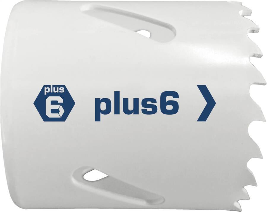 Lochsäge HSS-Bi-Metall plus6 58401105 Ausführung plus6 Ø 105 mm Ø 4 1/8 Zoll Höhe 44 mm Drehzahl empf. Baustahl 91 U/-0