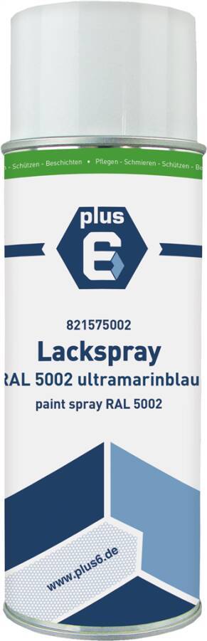 Lack-Spray RAL-Töne 821575002 Inhalt 400 ml Gebindeart Spraydose Ausführung RAL 5002 - ultramarinblau-0