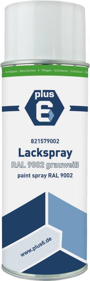 Lack-Spray RAL-Töne 821579002 Inhalt 400 ml Gebindeart Spraydose Ausführung RAL 9002 - weißgrau-0