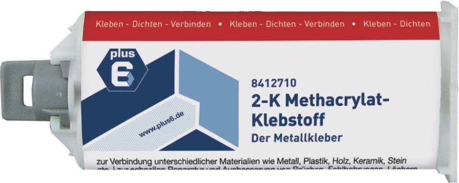 2-K Methacrylat-Klebstoff Der Metallkleber 8412710 Farbe elfenbein Inhalt 56 g Gebindeart Kartusche Klebstoff-Basis Me-0