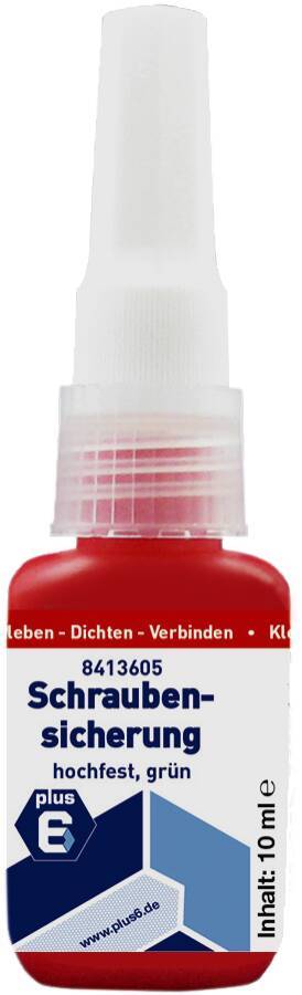 Schraubensicherung hochfest grün 8413605 Inhalt 10 ml Gebindeart Flasche Festigkeit hochfest max. Ø 1/4" bis 3/4" (M6-0