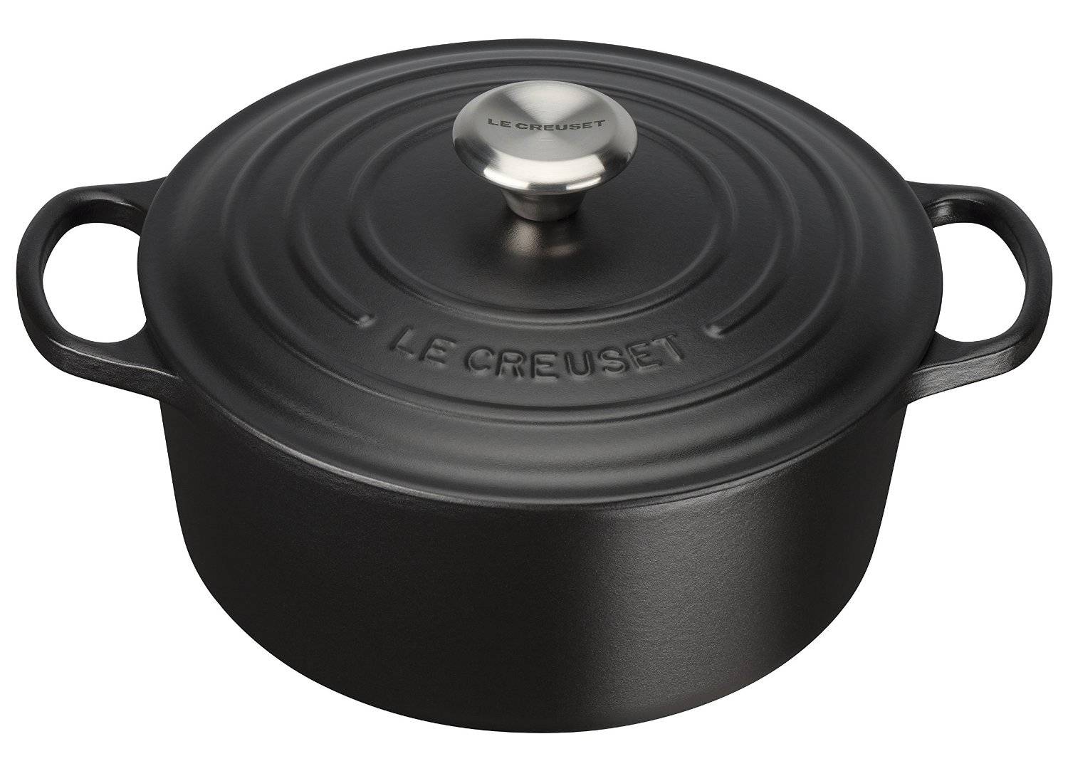 Le Creuset Bräter 24cm, mattschwarz 21177240000430-1