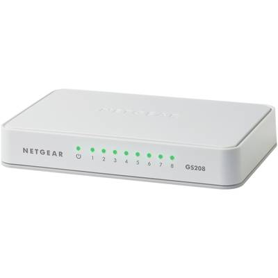 NETGEAR GS208 Netzwerk Switch 8 Port 1 GBit/s 