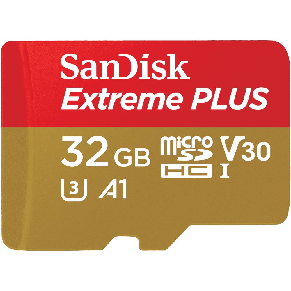 SanDisk Extreme PLUS - Flash-Speicherkarte (microSDHC/SD-Adapter inbegriffen)-1