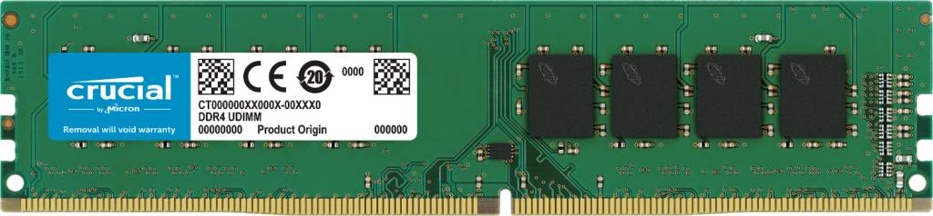 Crucial - DDR4 - Kit - 64 GB: 2 x 32 GB - DIMM 288-PIN-1