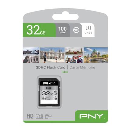 PNY Elite - Flash-Speicherkarte - 32 GB - UHS-I U1 / Class10-1