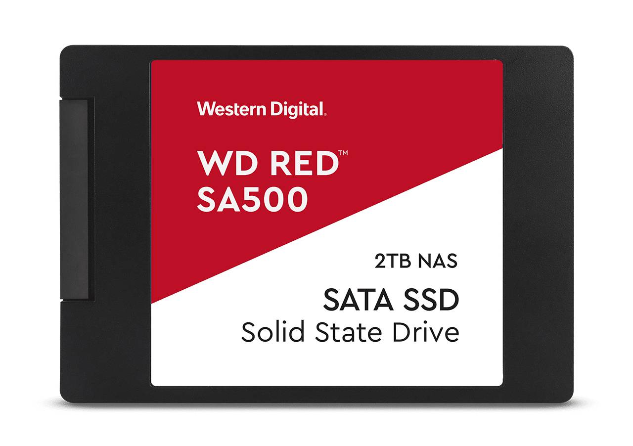 Western Digital WD Red™ SA500 2 TB Interne SATA SSD 6.35 cm (2.5 Zoll) SATA 6 Gb/s WDS200T1R0A-2