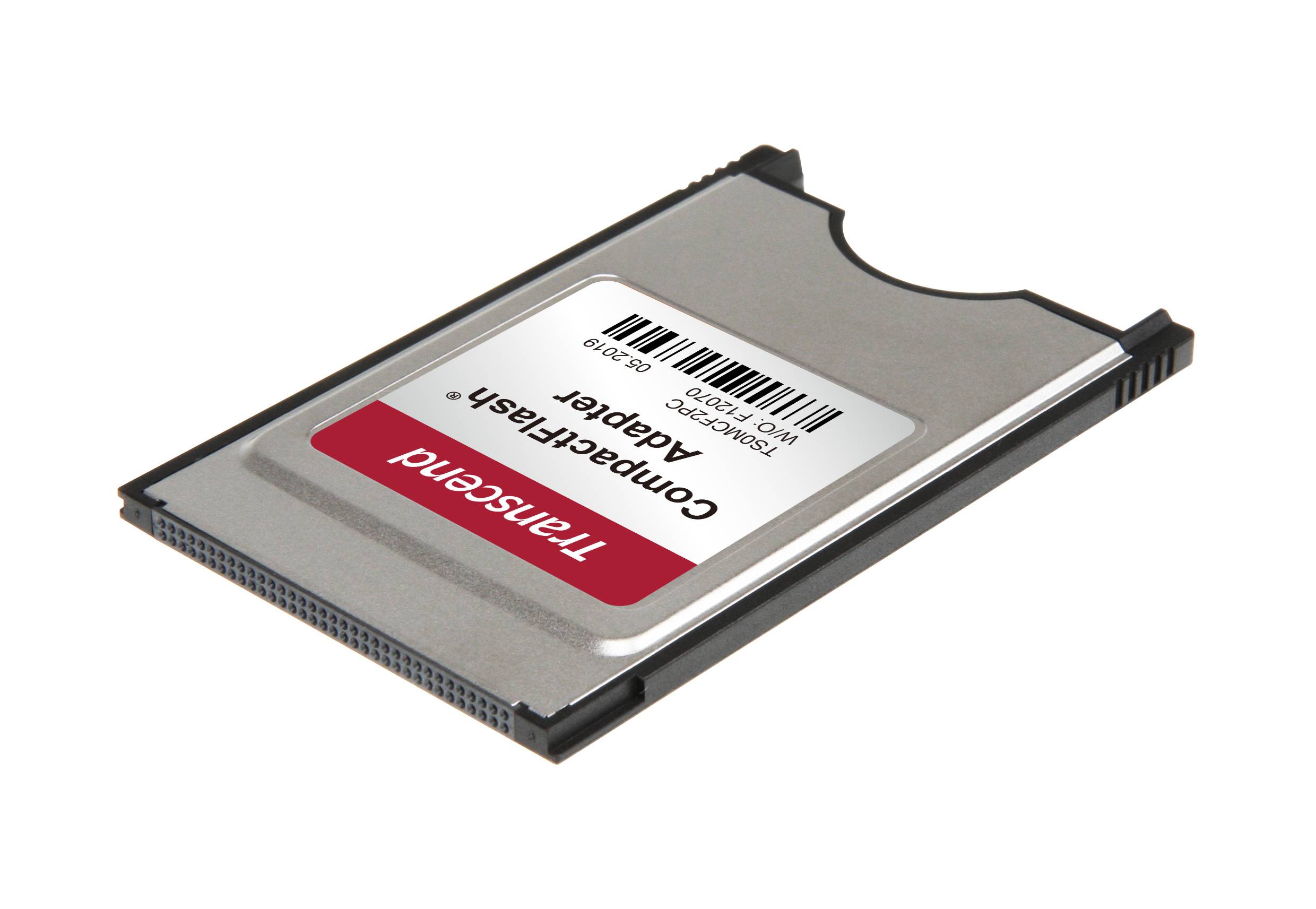 Transcend - Kartenadapter (CF I) - PC-Karte-1