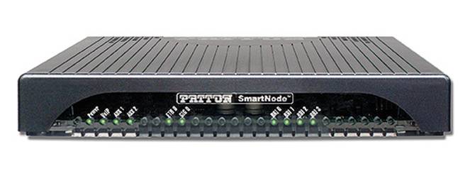 Patton SmartNode 4131 - VoIP-Gateway - ISDN, GigE - ISDN DSS1/ETSI - ISDN Q.Sig-1