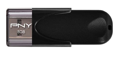 PNY Attaché 4 - USB-Flash-Laufwerk - 8 GB - USB - 2.0-1