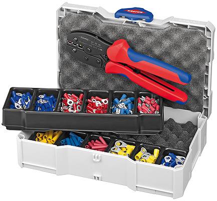 Kabelverbindersortiment 286-tlg.0,5-6 mm² Ku.-Box KNIPEX-1