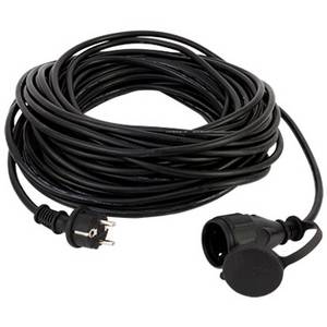 REV 0065259 Strom Verlängerungskabel 16 A Schwarz 25.00 m H05RR-F 3F 3G 1,5 mm²-1