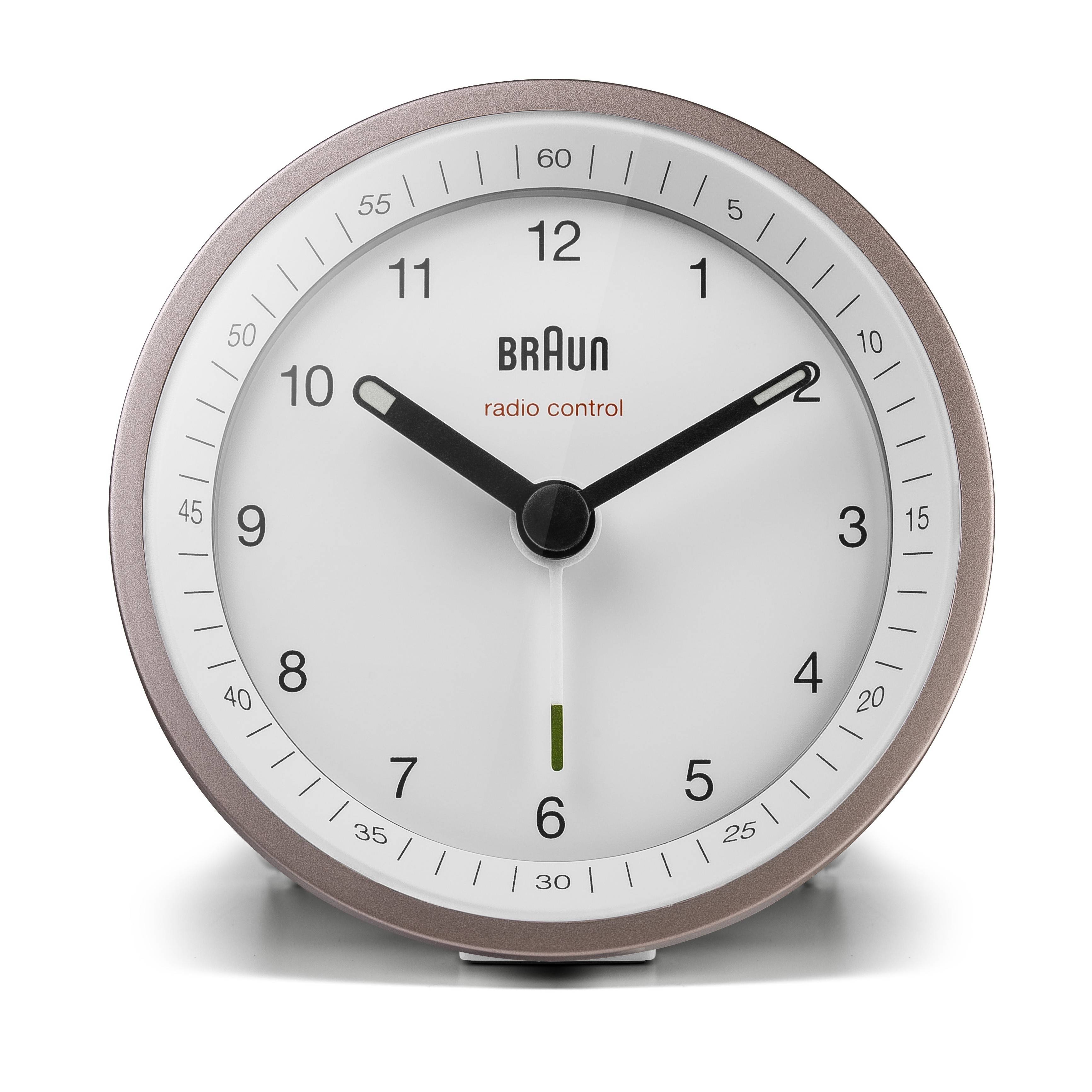 Braun BC07 - Wecker - rund - Quarz - Schreibtisch-1