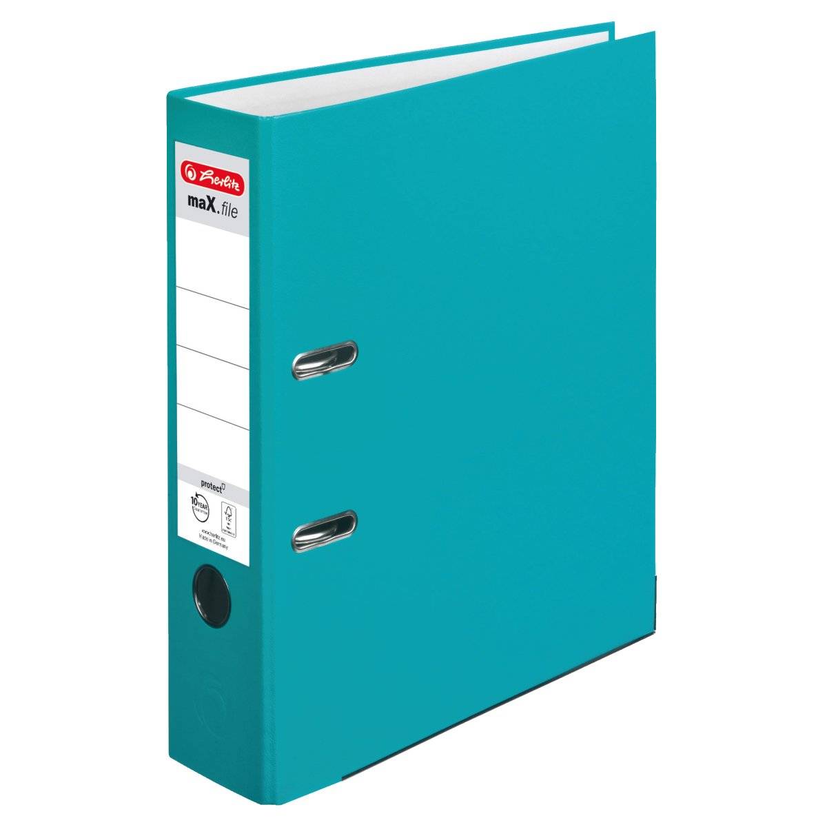 Herlitz 10094829, Lagerung, Metall, Polypropylen (PP), Türkis, Deutschland-0