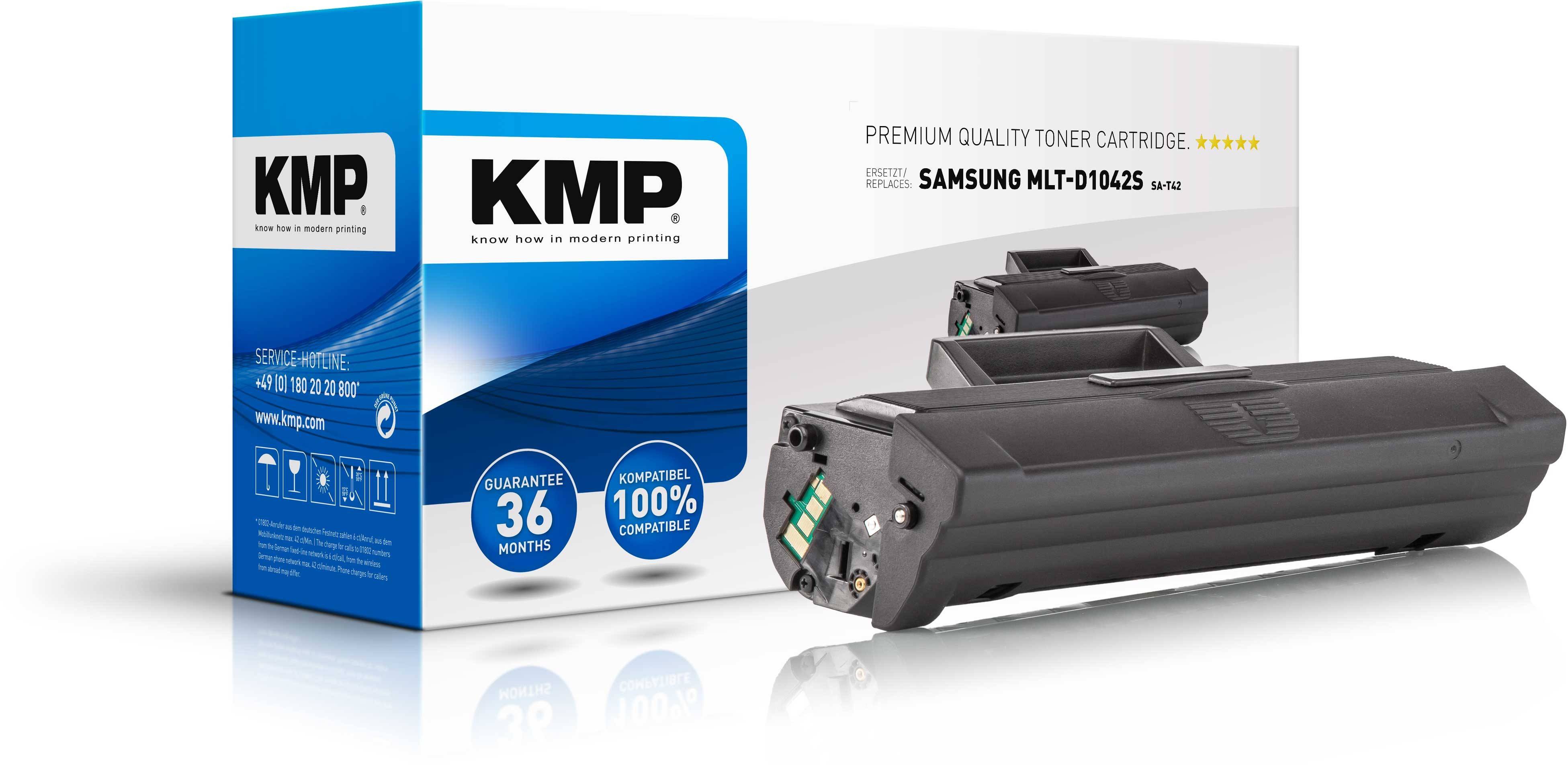 KMP Toner ersetzt Samsung MLT-D1042S Kompatibel Schwarz 1500 Seiten SA-T42-1