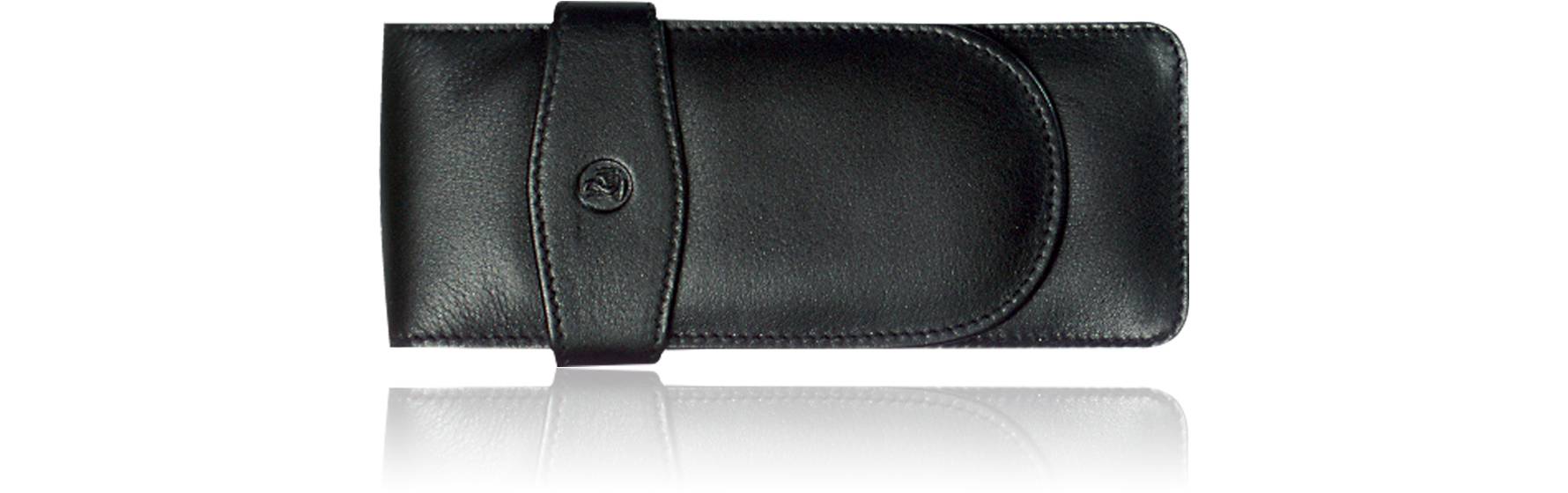 Pelikan TG 31 Lederetui Schwarz-Grün für ein Schreibgerät-1
