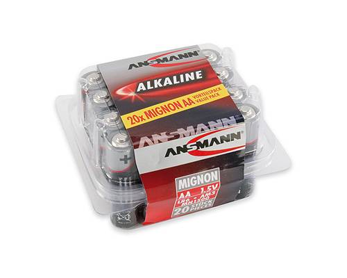 ANSMANN Mignon - Batterie 20 x AA-Typ - Alkalisch-1