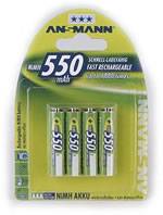 ANSMANN - Batterie 4 x AAA - NiMH - (wiederaufladbar)-1