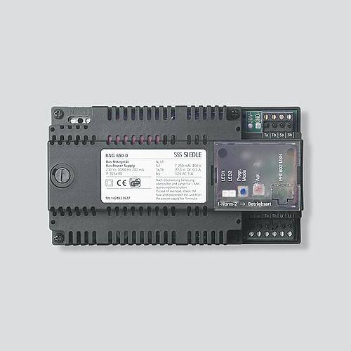 Siedle BNG 650-0 DE, Schwarz, Siedle, 200 mA, 0 - 40 °C, CE, 162 mm-1