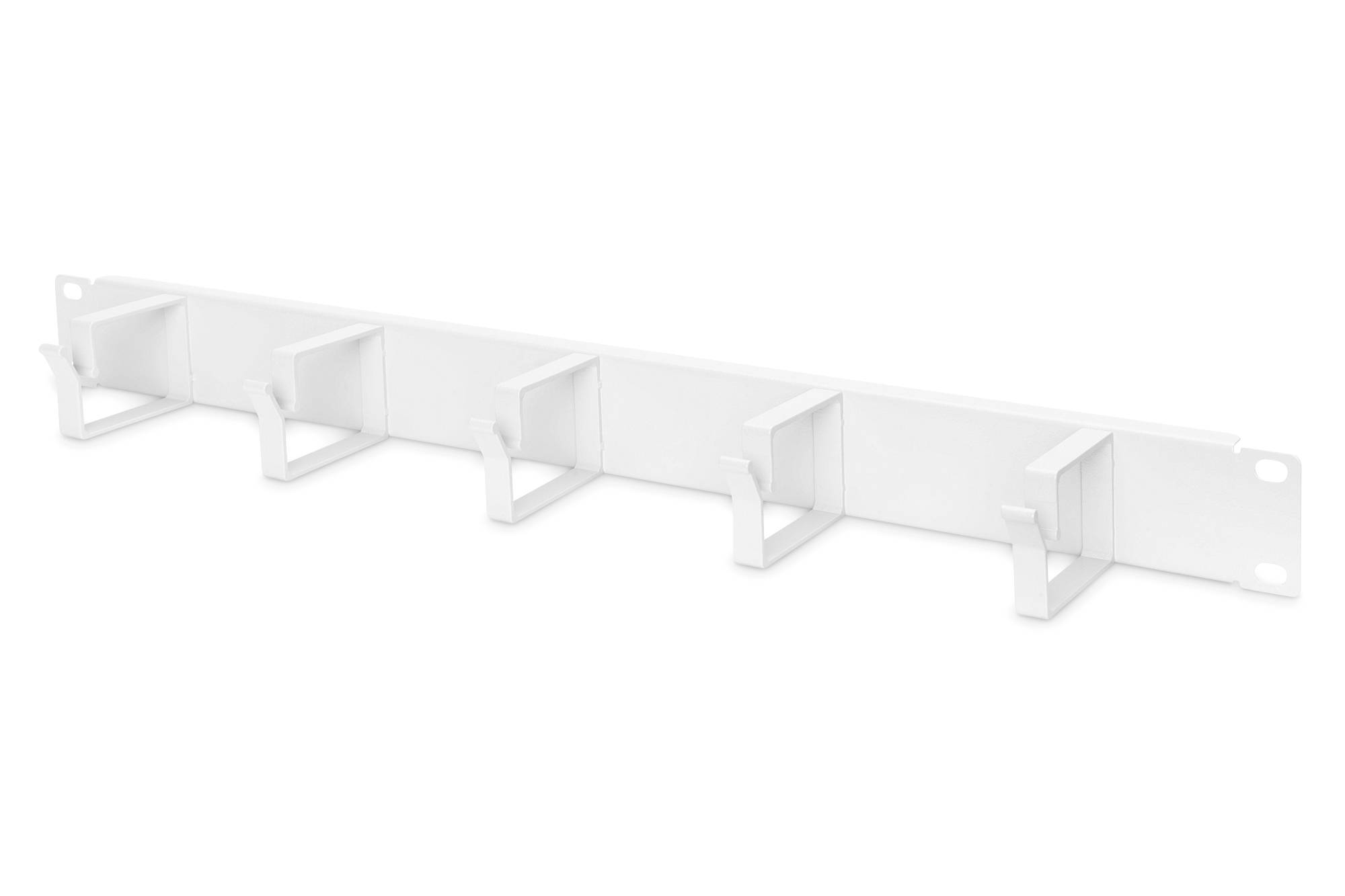 DIGITUS - Kabelrangierpanel mit Kabelführungsbügeln für 483 mm (19"")-Schränke, 1HE