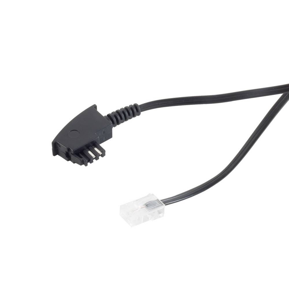 TAE-F-Stecker / RJ 45 Stecker A-4 B-5, 2m-1