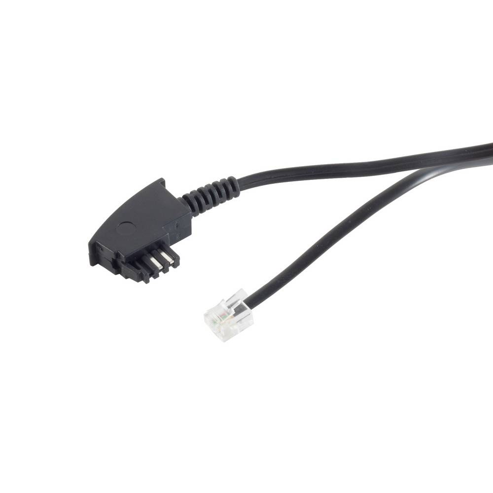 TAE F-Stecker / Western-Stecker 6/4 Universal 6m-1