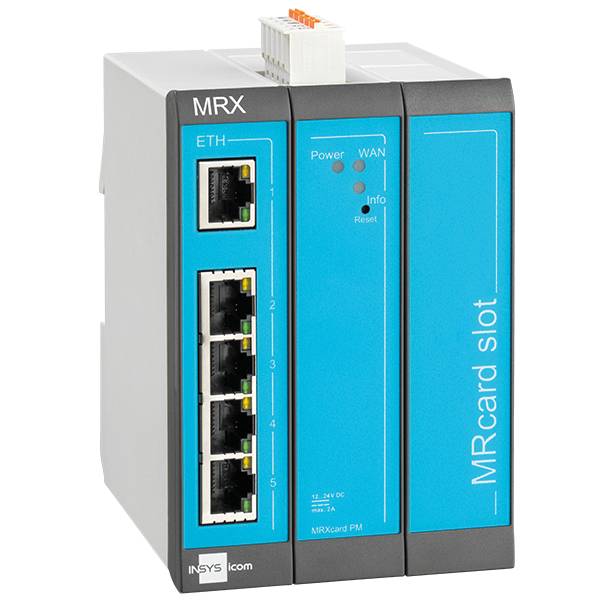 INSYS icom MRX MRX3 LAN - Router 5-Port-Switch-1