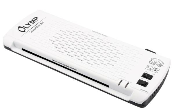 Olympia A 235 PLUS, 23,5 cm, Kalt-/Warmlaminator, 380 mm/min, 80 µm, 125 µm, 5 min