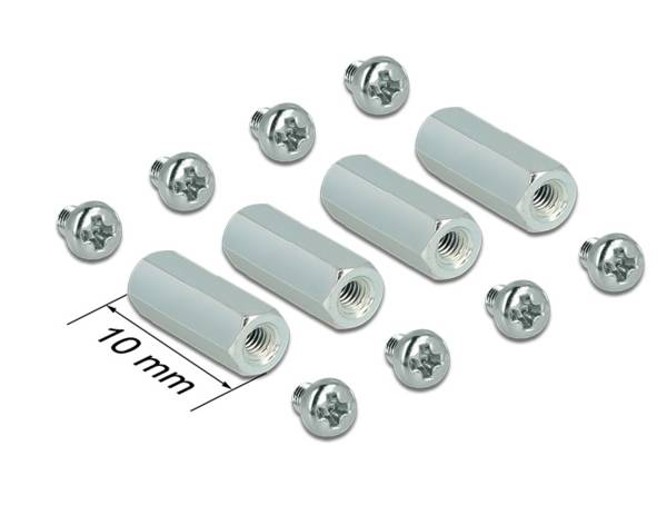 DeLOCK - Hauptplatinen-Montageschrauben-Kit