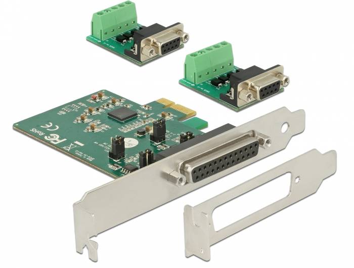 DeLock PCI Express Card > 2 x Serial RS-422/485-1