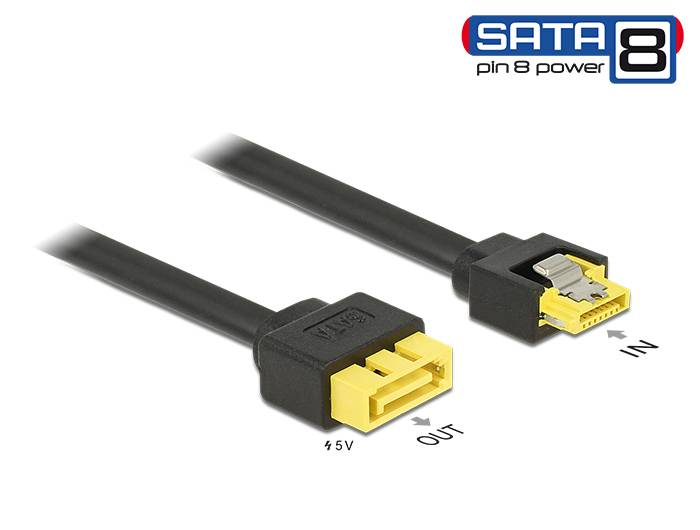 DeLOCK - SATA-Verlängerungskabel - Serial ATA 150/300/600 - SATA (S)-0