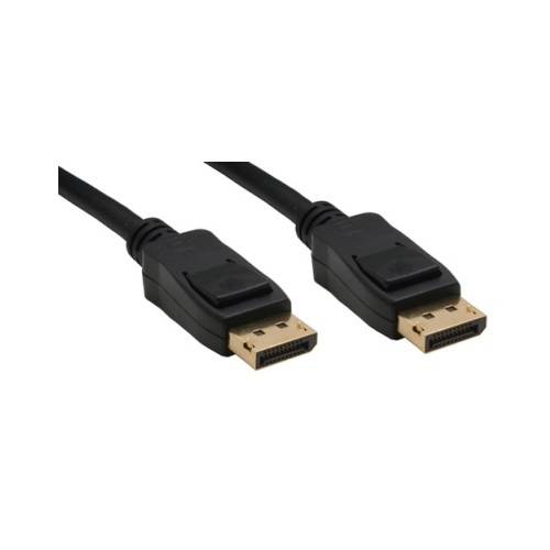 InLine® DisplayPort Kabel, schwarz, vergoldete Kontakte, 10m-1