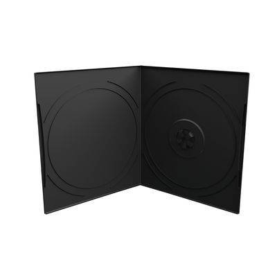 MediaRange BOX10, DVD-Hülle, 1 Disks, Schwarz, Kunststoff, 120 mm, 125 mm-1